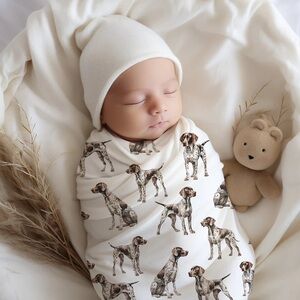 German Shorthaired Pointer Baby Swaddle